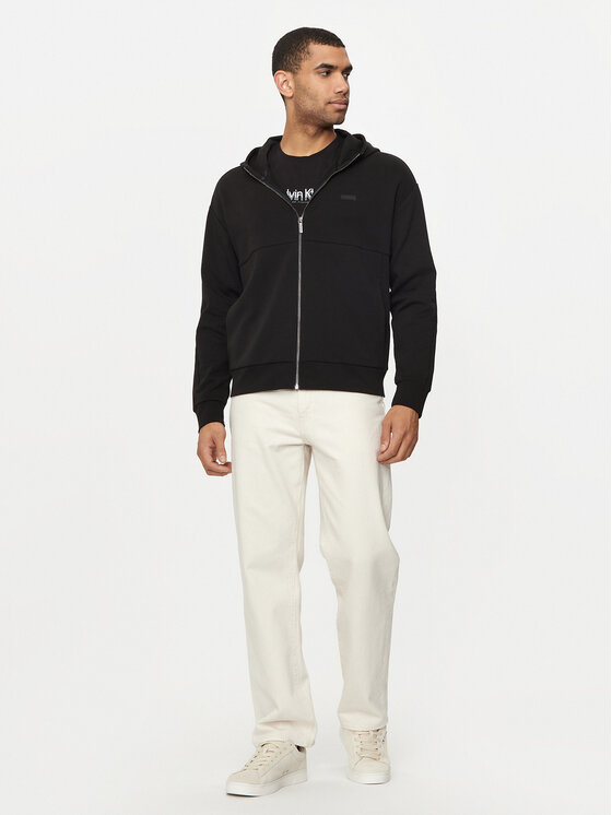 Calvin Klein Calvin Klein Sweatshirt Shadow Embosed Logo K10K113088 Schwarz Regular Fit