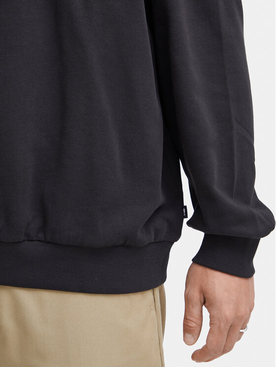 Solid Solid Bluză Ilham 21108129 Negru Relaxed Fit