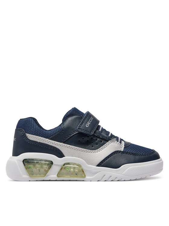 Geox Geox Sneakersy J Illuminus Boy J45GVC 0BU11 C0673 D Tmavomodrá