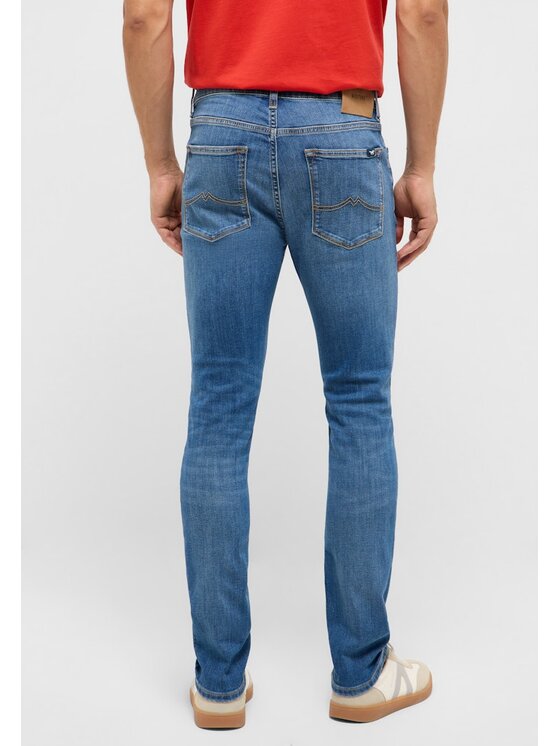 Mustang Mustang Jeansy Frisco skinny Niebieski Skinny Fit