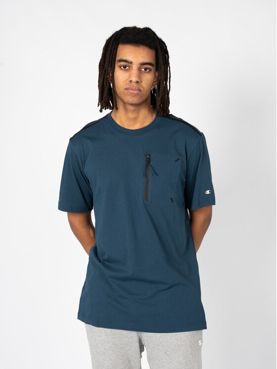 Champion Champion T-Shirt 218130 Μπλε Regular Fit