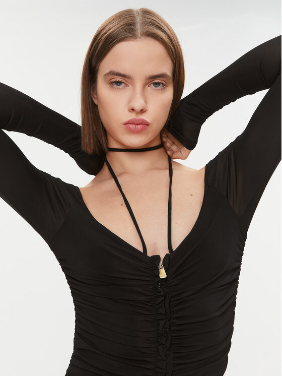 PINKO Pinko Bodi Birba 102221 A1BQ Črna Slim Fit
