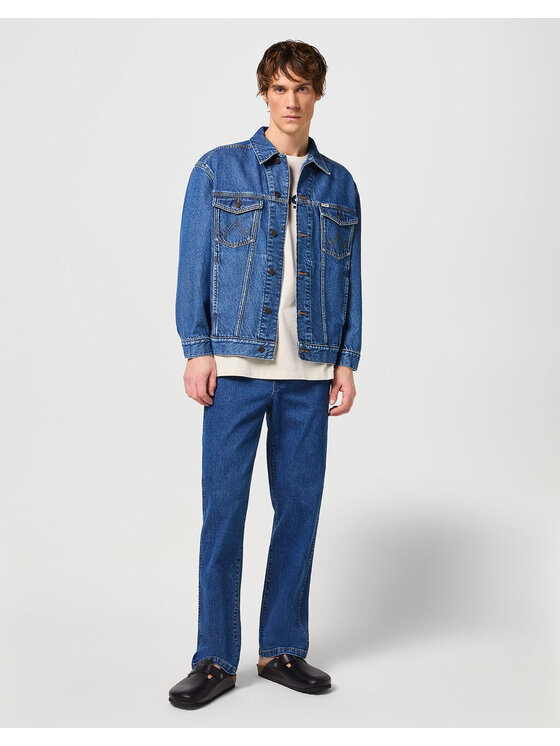 Wrangler Wrangler Giacca di jeans DENIM JACKET Blu Regular Fit