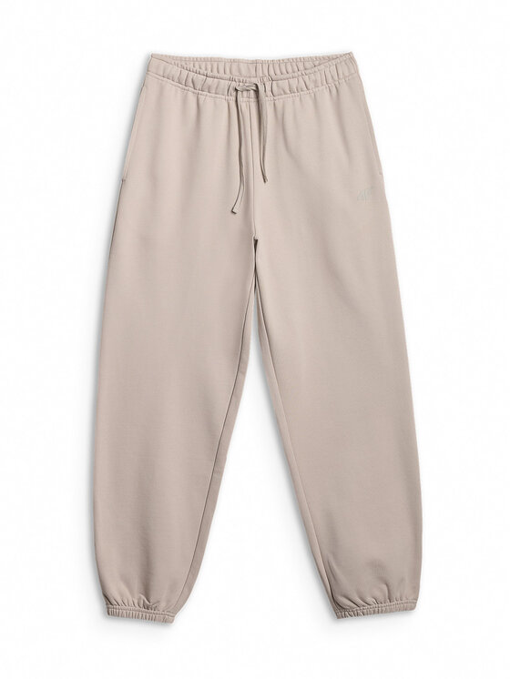 4F 4F Spodnie dresowe TASTE THE GLOW Szary Loose Fit