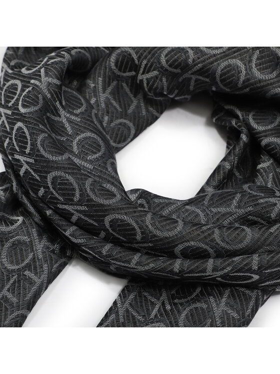 Calvin Klein Calvin Klein Kendő Monogram K60K608779 Fekete
