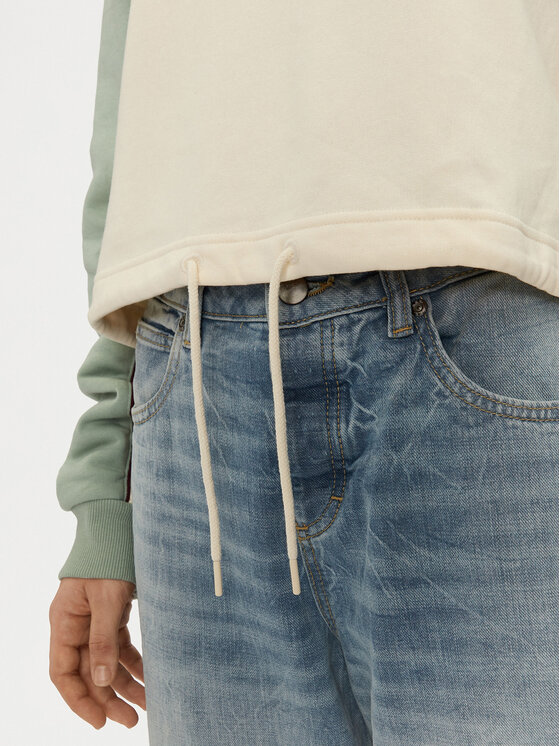 Fila Fila Суитшърт Laagna FAW0907 Зелен Regular Fit