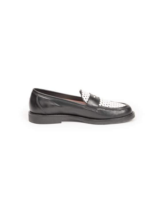 Deni Cler Milano Deni Cler Milano Mokasyny T-DC-B318-F2-77-91-1 Biały
