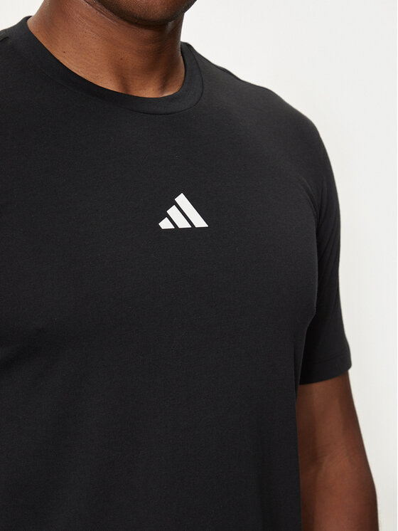 adidas adidas T-Shirt Workout Logo IT2124 Czarny Regular Fit