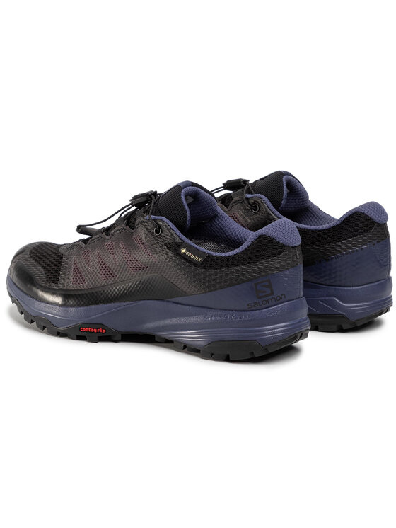 Salomon Salomon Skriešanas apavi Xa Discovery Gtx W GORE-TEX 406806 22 W0 Melns