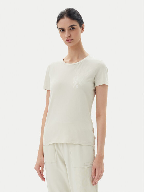 Női Póló EA7 Emporio Armani, Méret: XS, Bézs, 7W000133 AF10373 U1112