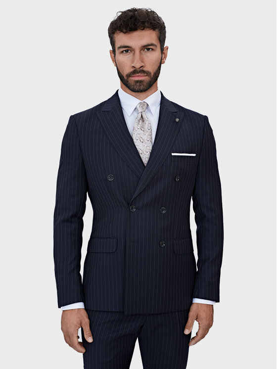 Evenemen Evenemen Garnitur Cambridge Granatowy Slim Fit