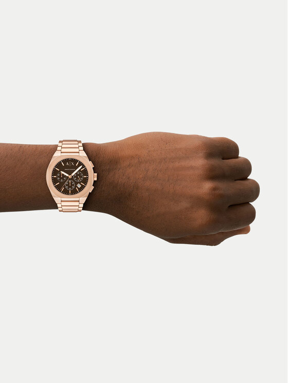 Armani Exchange Armani Exchange Zegarek AX4188 Różowe złoto