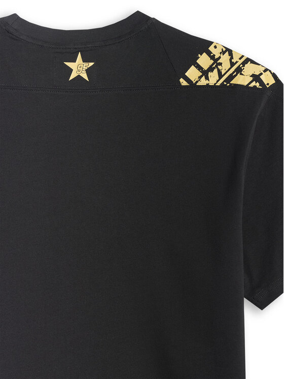 4F 4F T-Shirt MOTOSPORTS 2026 Czarny Regular Fit
