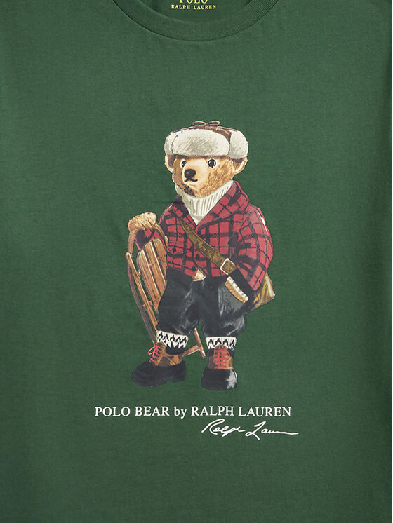 Polo Ralph Lauren Polo Ralph Lauren T-shirt 323981260002 Verde Regular Fit
