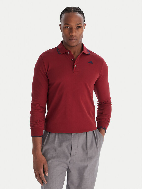 Robe di Kappa Robe di Kappa Polokošeľa Gord 6006570 Červená Slim Fit
