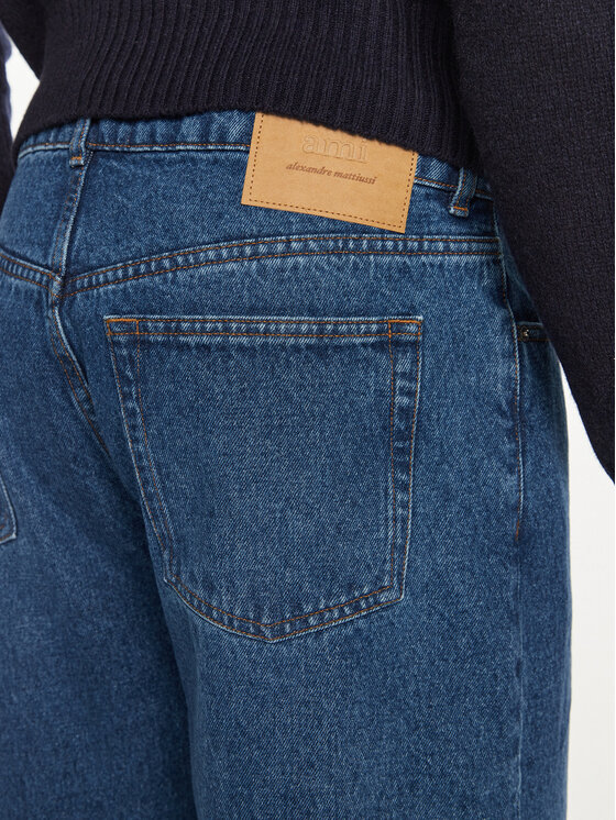 AMI Paris AMI Paris Blugi HTR450.DE0031 Bleumarin Large Fit