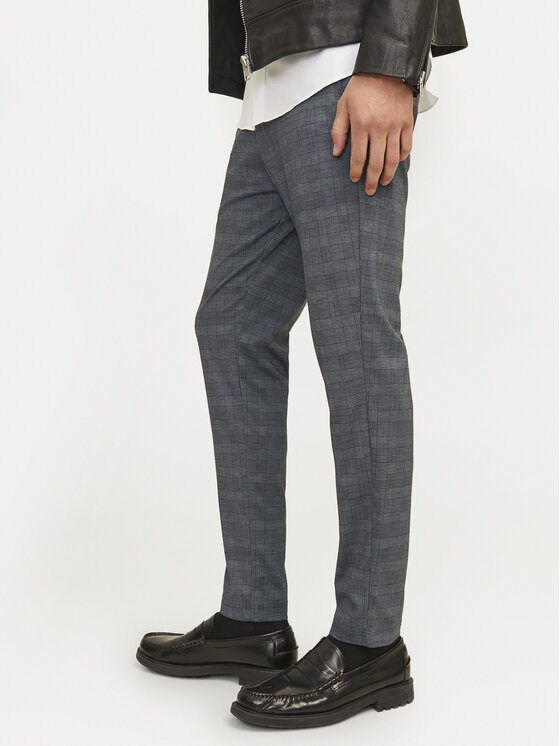 Jack & Jones Jack & Jones Chinosy Marco 12249310 Szary Slim Fit