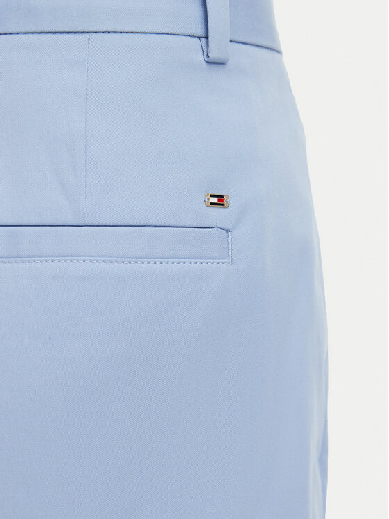 Tommy Hilfiger Tommy Hilfiger Szorty materiałowe WW0WW49592 Niebieski Regular Fit
