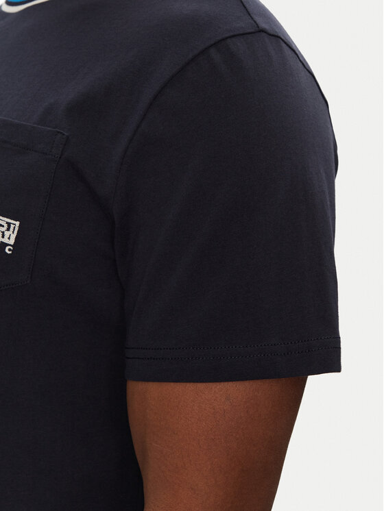 Napapijri Napapijri T-Shirt S-Murlo NP0A4IEJ1761 Granatowy Regular Fit