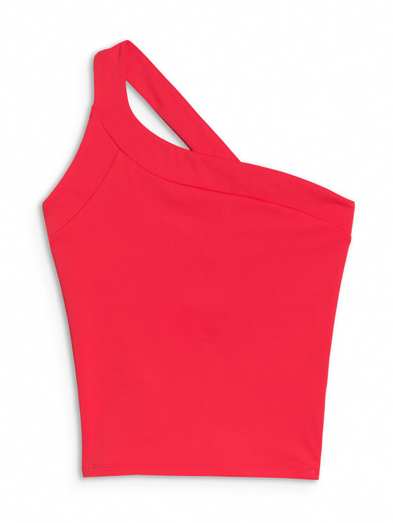 4F 4F Tank top INFLUENCER Czerwony Slim Fit