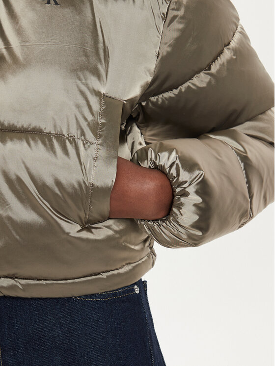 Calvin Klein Jeans Calvin Klein Jeans Winterjacke J20J224124 Grau Relaxed Fit