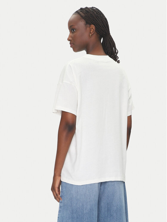 ViCOLO ViCOLO T-shirt RD0119 Bijela Regular Fit