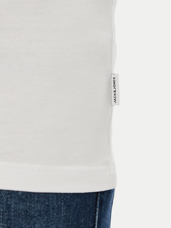 Jack & Jones Jack & Jones Komplet t-shirtów Basic 12133914 Biały Regular Fit