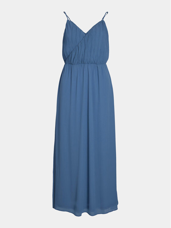 Vila Vila Abito da sera Karin 14093601 Blu Regular Fit