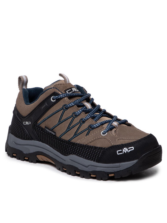 CMP Trekkingi Kids Rigel Low Trekking Schoes Wp 3Q13244J Brązowy