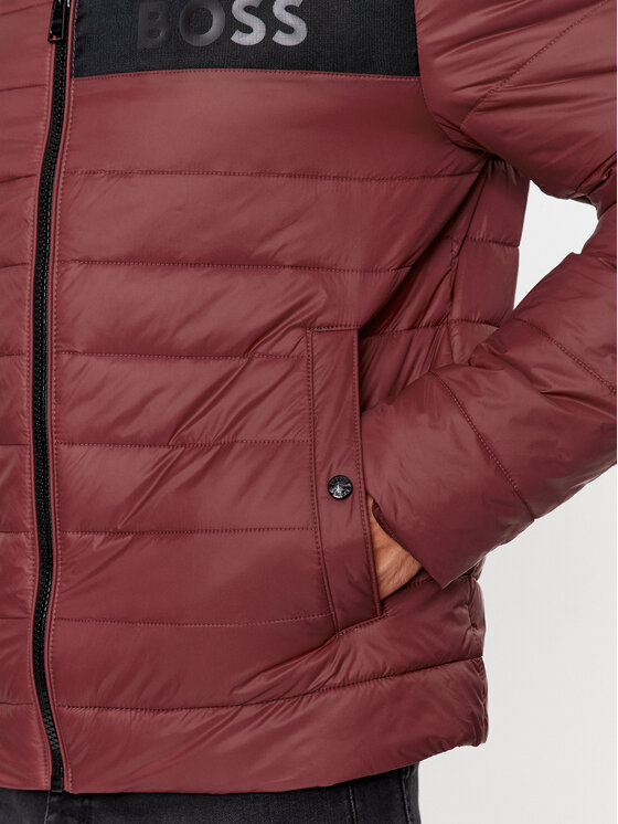 BOSS BOSS Kurtka przejściowa Darolus 50464308 Czerwony Regular Fit