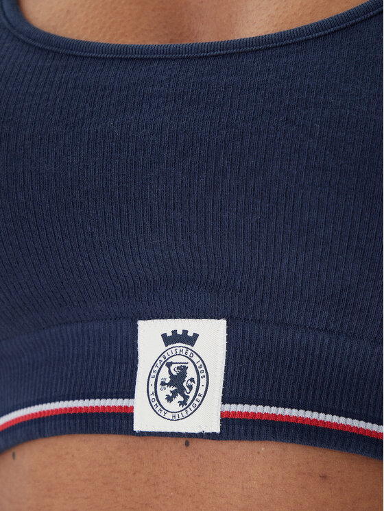 Tommy Hilfiger Tommy Hilfiger Top grudnjak UW0UW06061 Tamnoplava