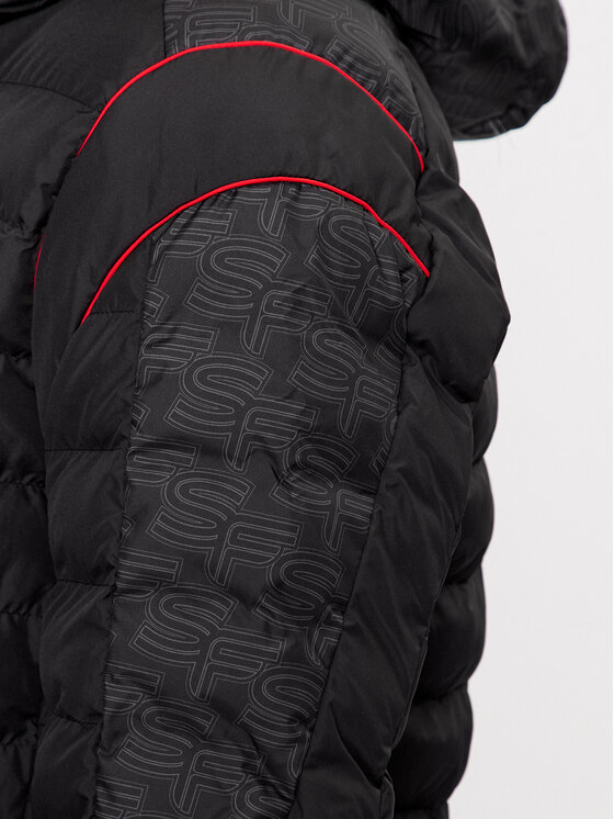 Puma Puma Kurtka przejściowa Scuderia Ferrari Race T7 620934 Czarny Regular Fit