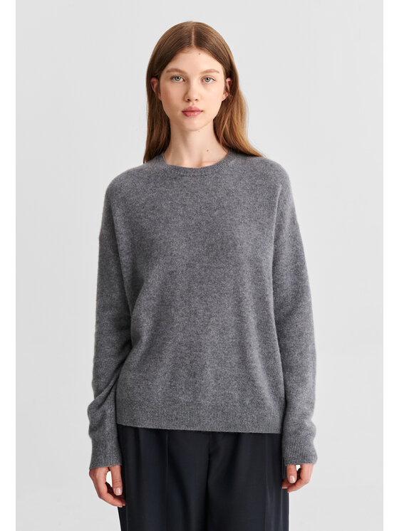 TATUUM TATUUM Sweter NORA Szary Classic Fit