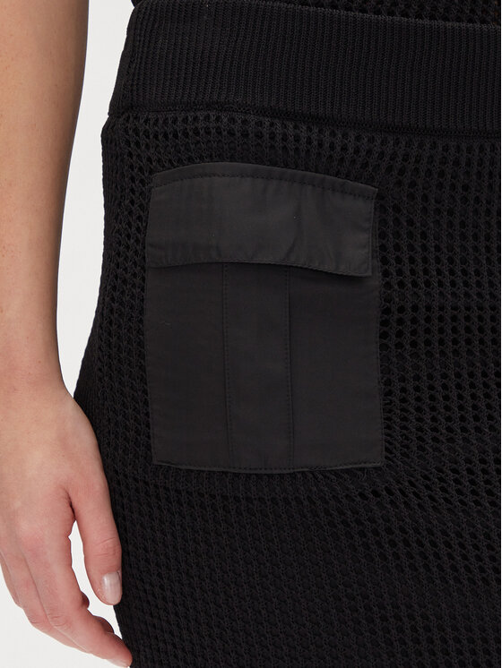 DKNY DKNY Fustă tip creion P5BRAV85 Negru Slim Fit