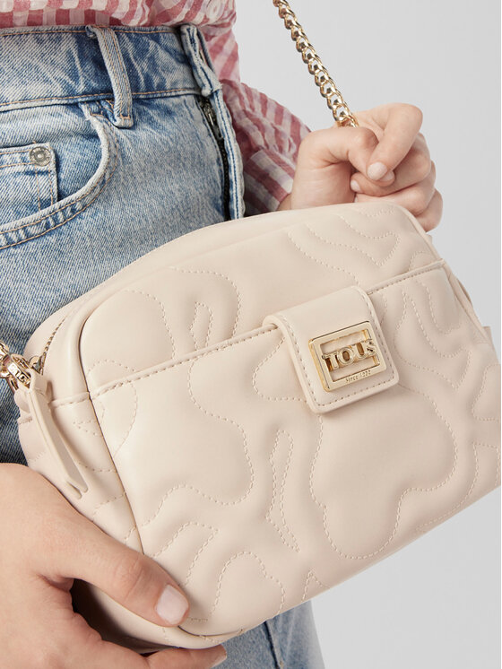 TOUS TOUS Handtasche Bandolera-Reporter K Dream 2001577643 Écru