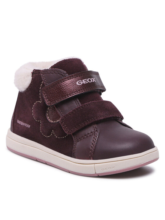 Geox Geox Gležnjarji B Trottola G. Wpf A B264ZA 02243 C7357 S Bordo rdeča