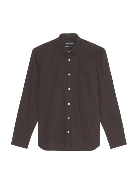 Marc O'Polo Marc O'Polo Košulja 327 7208 42090 Smeđa Regular Fit