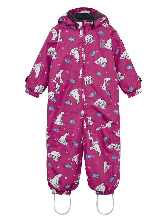LEGO LEGO Overall de iarnă Lwjeri 704 11010976 Roz Regular Fit