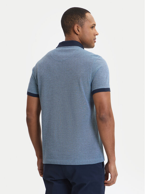Barbour Barbour Polo Essential MML0628NY91 Niebieski Regular Fit