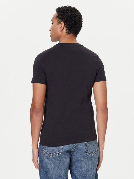 Tommy Jeans Tommy Jeans T-särkide komplekt DM0DM20687 Must Slim Fit