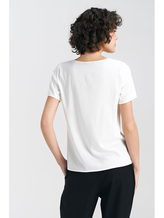 NIFE NIFE Halenka B160 Écru Regular Fit