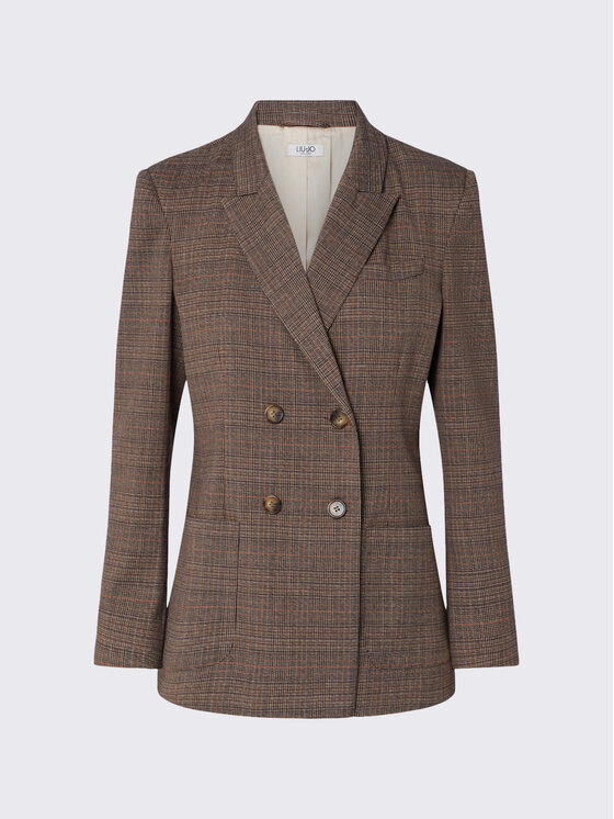 Liu Jo Liu Jo Giacca da abito WF6443T733AL9175 Marrone Regular Fit