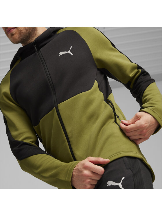 Puma Puma Bluza 678995 Zielony Regular Fit