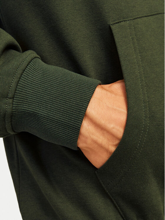 Jack & Jones Jack & Jones Bluza Hakkai 12256841 Zielony Relaxed Fit
