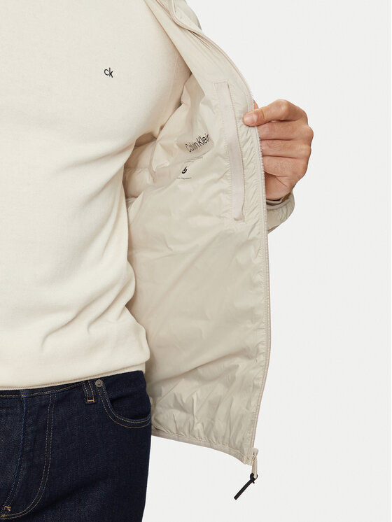 Calvin Klein Calvin Klein Žieminė striukė K10K113474 Smėlio Regular Fit