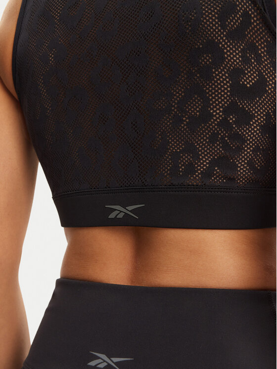 Reebok Reebok Grudnjak brallete Mesh Bralette 118654 Crna