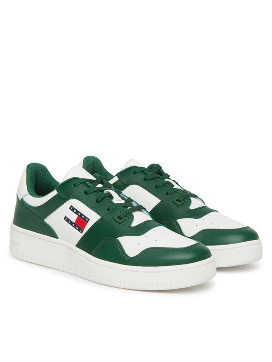 Tommy Jeans Tommy Jeans Sneakersy (New) Tjm Retro Basket Ess EM0EM01395 Biały