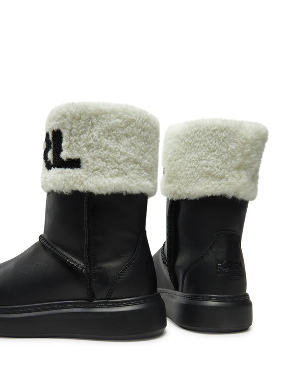 Karl Lagerfeld Kids Karl Lagerfeld Kids Čizme Z30312 M Crna