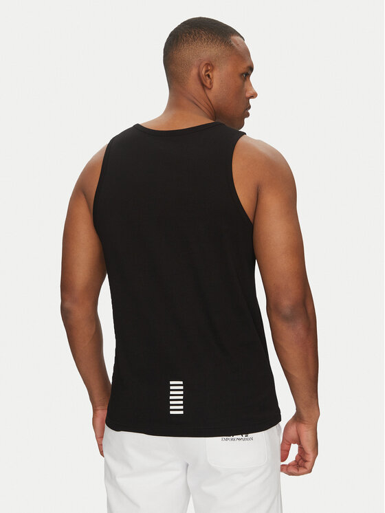 EA7 Emporio Armani EA7 Emporio Armani Tank top 7M000295 AF10375 UC001 Czarny Regular Fit