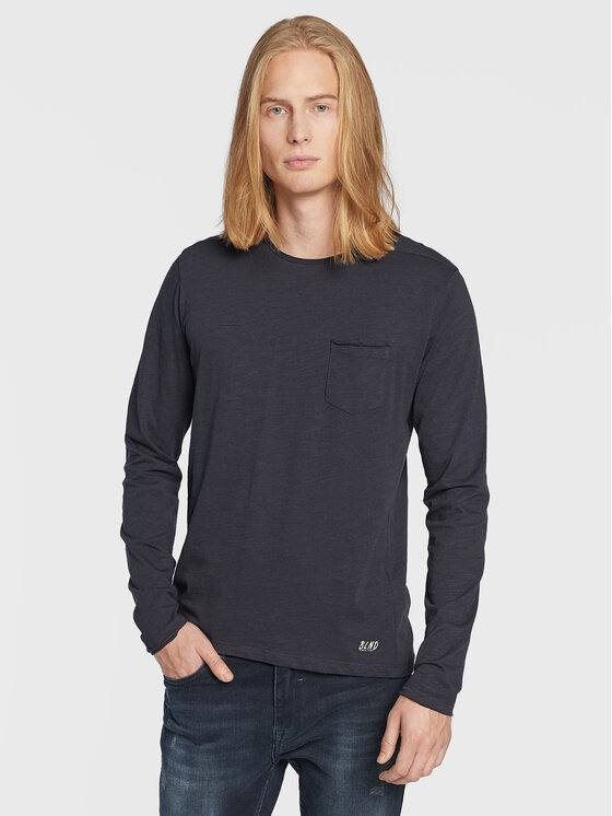 Blend Blend Hosszú ujjú Nicolai 20703060 Sötétkék Regular Fit